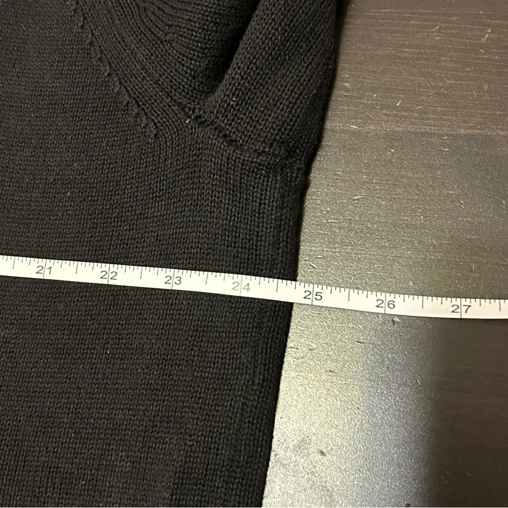 Banana Republic Men’s Full Zip Black Cardigan Sweater Fall Winter Size XL